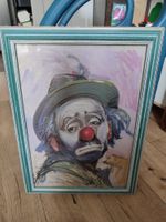 Trauriger Clown, Bild, Wandbild, Druck, Rahmen Saarland - Überherrn Vorschau