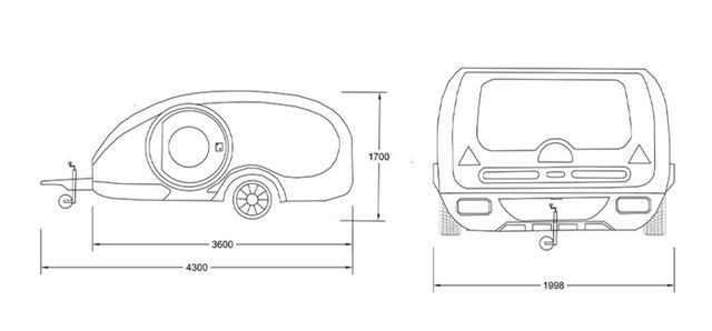 Andere Mini Wohnwagen/Teardrop/5K Karavan/AYAZ/Smart in Tessin