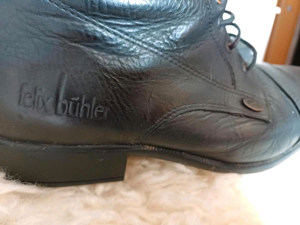 Reitstiefeletten Gr.37/38, weiches Leder, schwarz in Halle