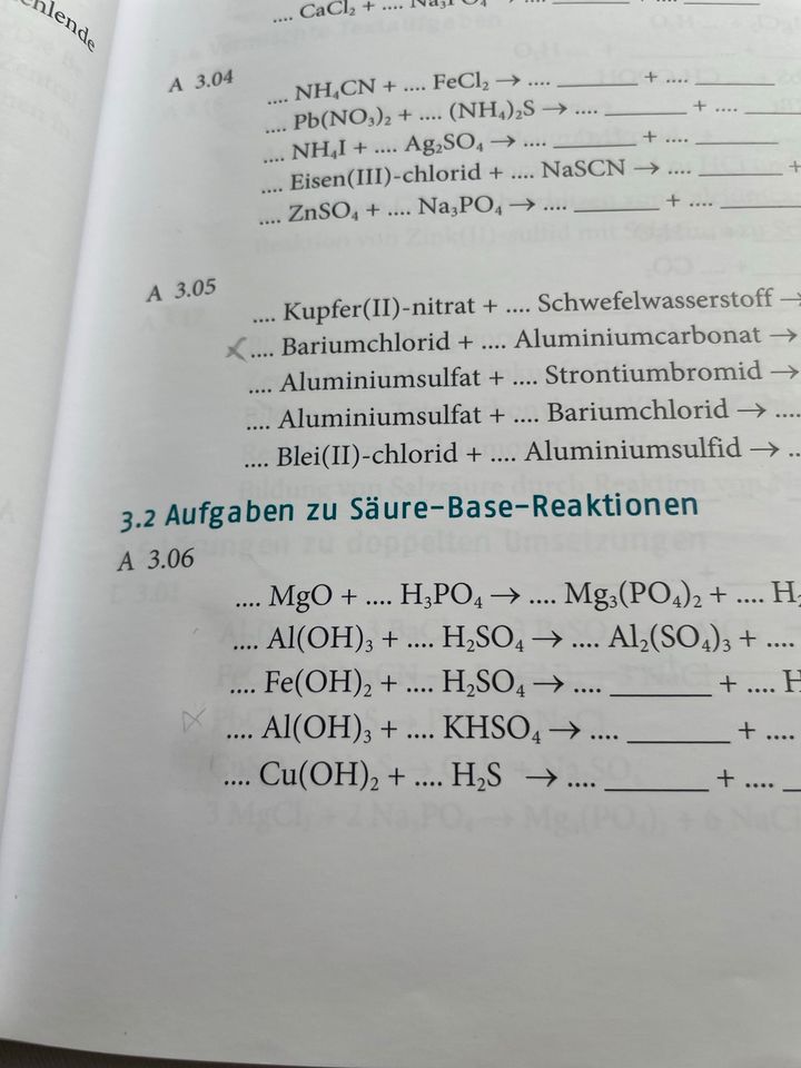 Arbeitsbuch Chemie für Mediziner und Biologen in Köln