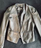 Lederjacke Blazer Massimo Dutti schwarz Gr XS Nordrhein-Westfalen - Dormagen Vorschau