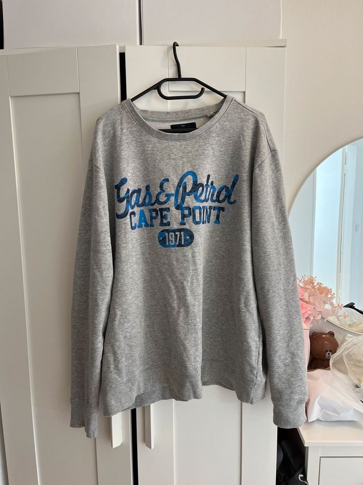 Grauer Pullover hoodie 2XL XXL C&A Angelo Litrico in Heiligenhaus