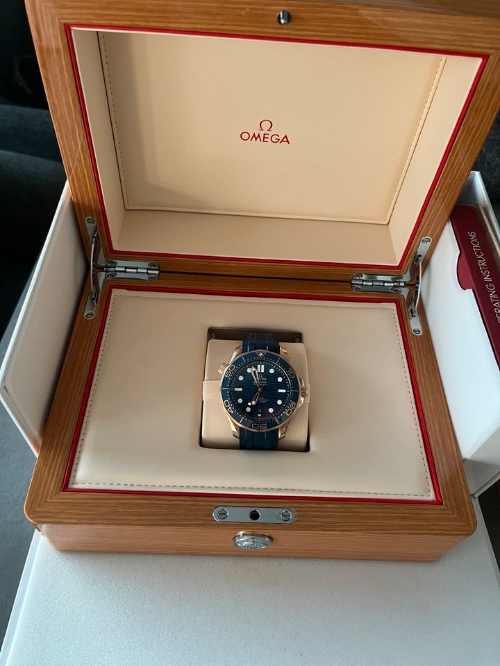 Omega Seamaster Diver 300m Voll Gold [ähn. Rolex, AP] in Vlotho