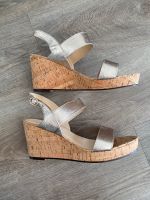 NEU⭐️Riemenchensandalen Gr.39 Keilabsatz Kork Damen Esprit Sachsen - Oberlungwitz Vorschau