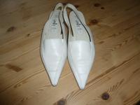 Caprice Slingpumps cremeweiß Gr.7 Hessen - Geisenheim Vorschau