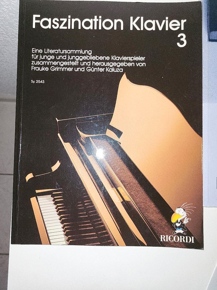 Bücher Klavierschule, Klaviertechnik, Piano, Klavierbücher ab 10€ in Pfinztal