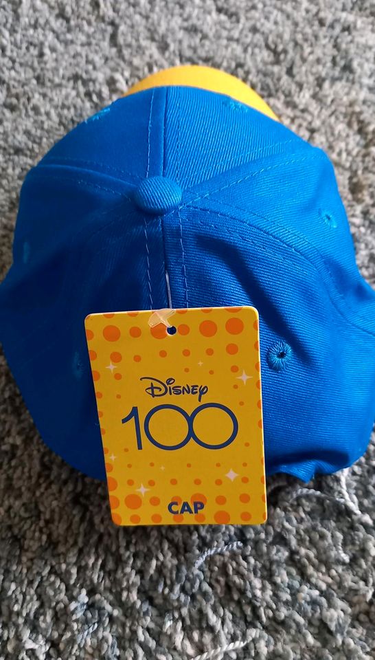 Disney Cap Cappy Hut Mickey Mouse & gratis Buch-Etiketten Neu! in München