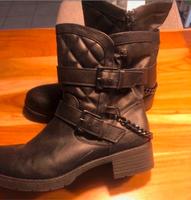 Tom Tailor Biker Boots Stiefel aus Leder 41 Köln - Ehrenfeld Vorschau