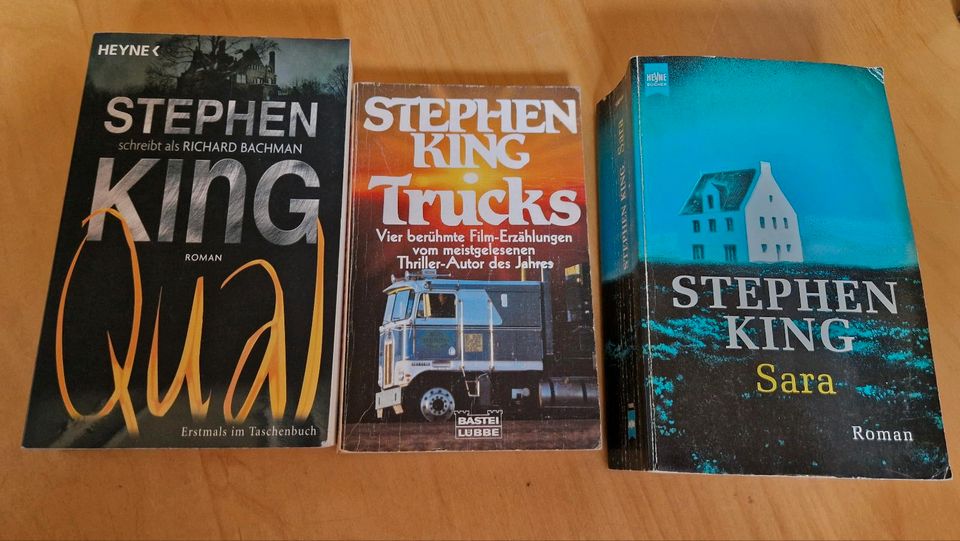 23 Bücher Stephen King in Lütjenholm