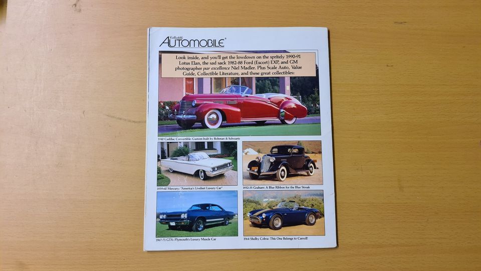 Collectible Automobile Magazin / Shelby Cobra, Mercury, Plymouth in Besigheim