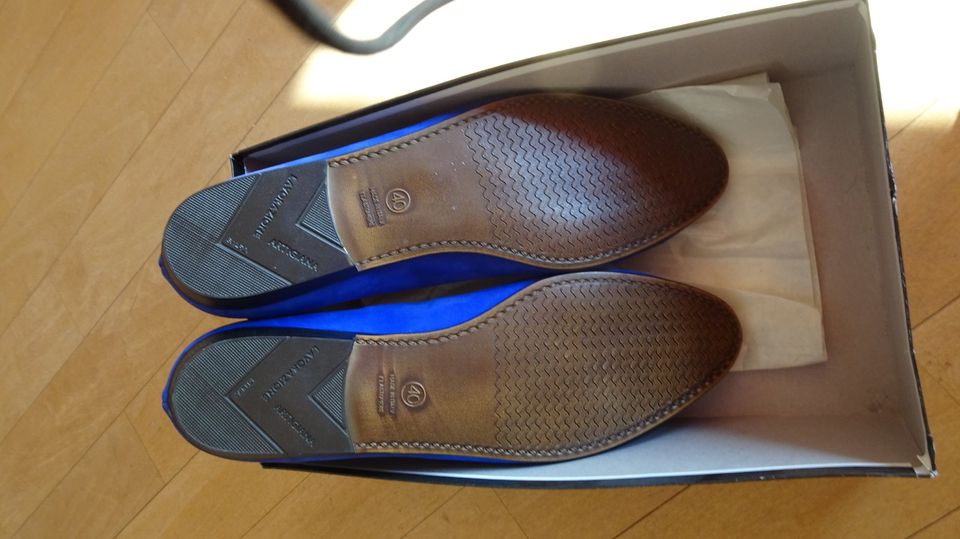 Neue Ballerinas kornblau Gr. 40 in Horb am Neckar