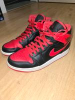 Nike Jordan 1 Air Mid Black/White/Fire Red Bayern - Hof (Saale) Vorschau