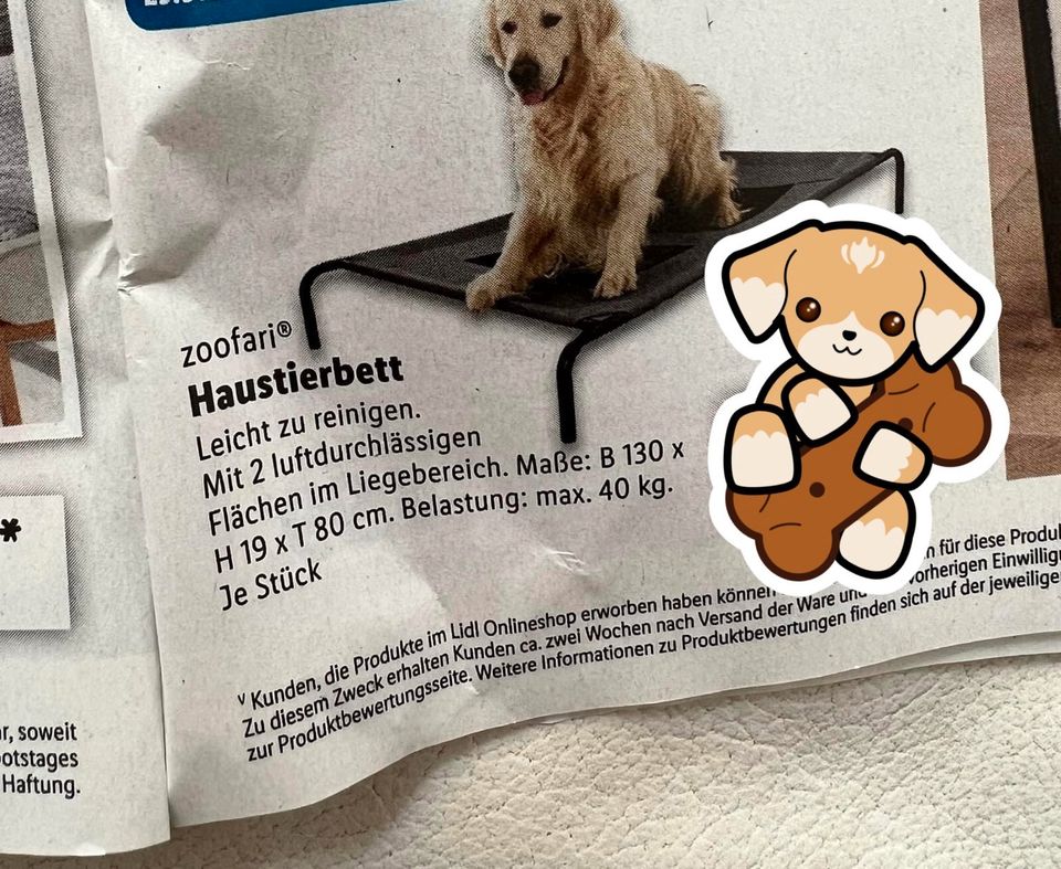 Hundebett Haustierbett 130 x 80 cm in Nordrhein-Westfalen - Paderborn |  eBay Kleinanzeigen ist jetzt Kleinanzeigen