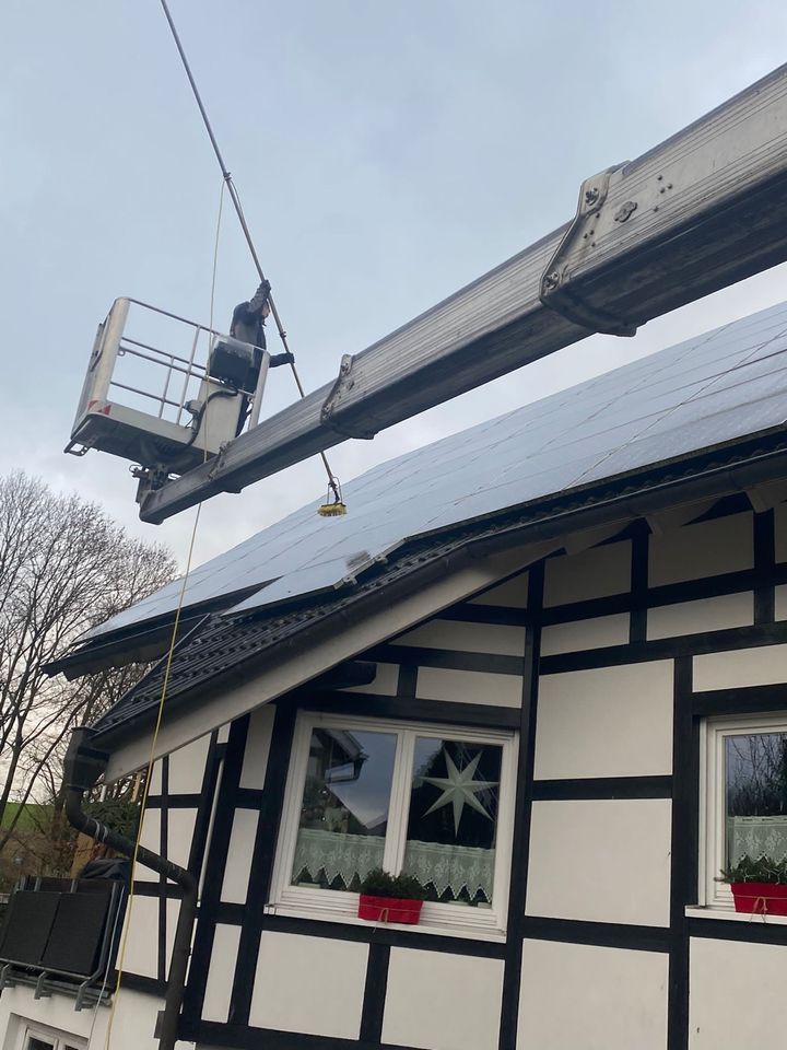 Photovoltaik, Solar Reinigung in Marienheide