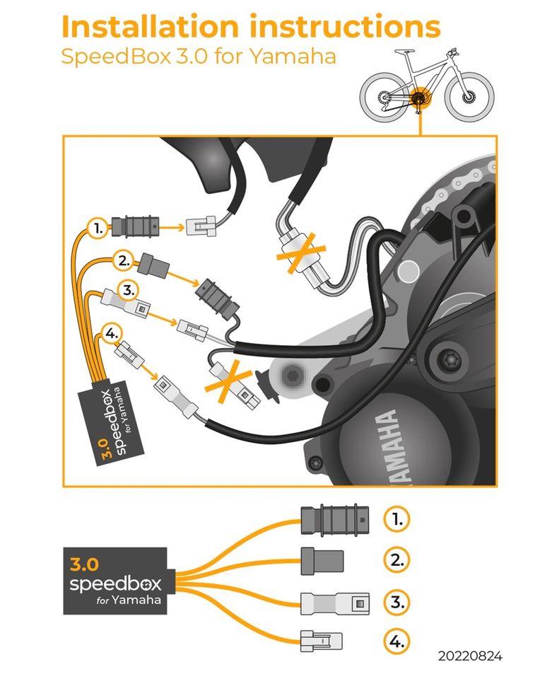 SPEEDBOX 3.0 Tuningmodul Tuningbox E-Bike für Yamaha NEU in Beilngries