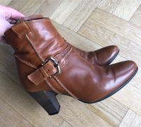 Stiefeletten, Leder, Cognac, 39 Nordrhein-Westfalen - Wachtendonk Vorschau