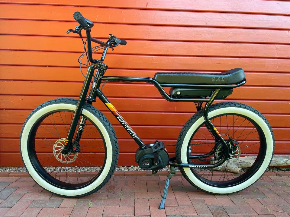 Ruff Cycles BIGGIE - Ebike Cruiser Beachcruiser Vintage in Stadland