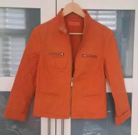 Jeans Jacke Gr. S in orange Berlin - Lichterfelde Vorschau