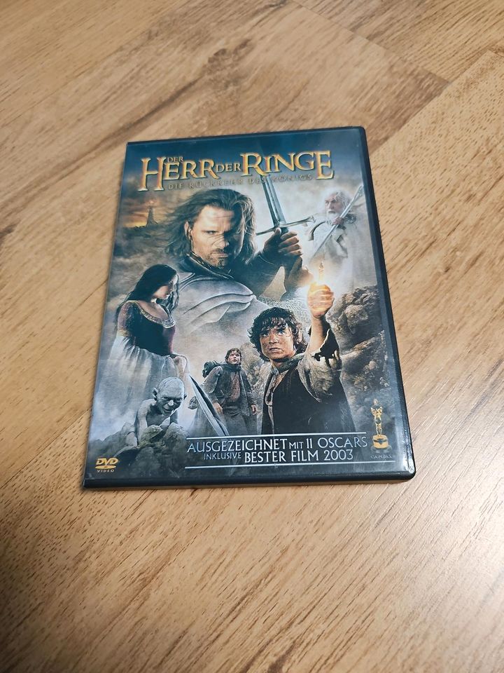 Herr der Ringe 1-3 DVD Sammlung in Nittendorf 