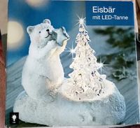 Dekoration Deko Eisbär mit LED - Tanne Weihnachten Nordrhein-Westfalen - Ense Vorschau