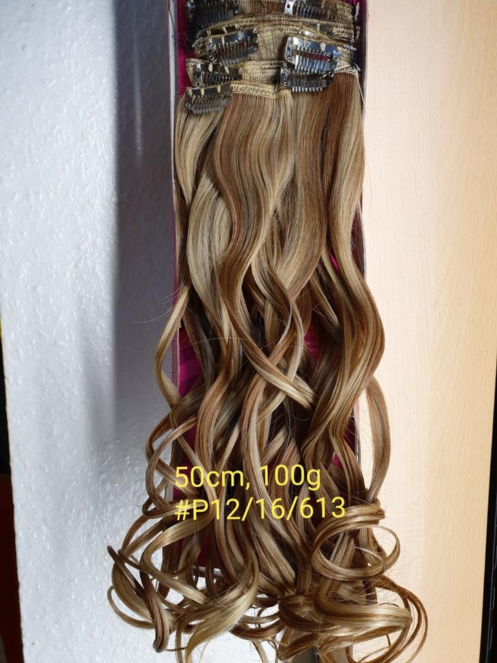 Clip in Extensions Kunst Haar -  Hitzebeständig - Top Qualität in Berlin