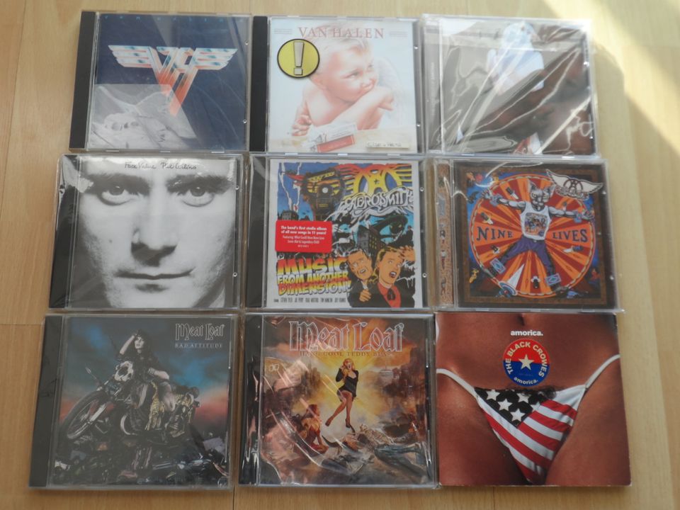 (12) 108 Rock CD`s Van Halen, Gotthard, Eagles, Fleetwood Mac in Ludwigshafen