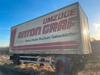 Lkw Anhänger Plattform  Kasten Niedersachsen - Norden Vorschau