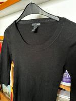 Schwarzes Basic Kleid H&M S 3/4 Arm Strickkleid Alltag Köln - Porz Vorschau