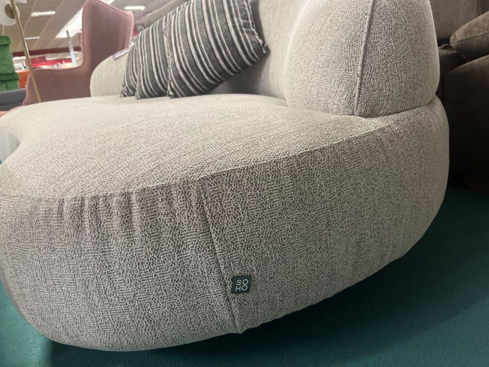 WSV Sofa / 3-Sitzer / Couch grau statt 2689€ in Zeitz