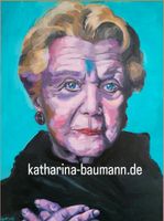 Porträt Angela Lansbury (Mord ist ihr Hobby), Acryl 30x40 cm Kreis Pinneberg - Uetersen Vorschau