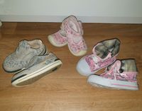 3 x Mädchen Schuhe Gr.22 ☆Hausschuhe+Sneaker+Halbschuhe☆ Leipzig - Kleinzschocher Vorschau