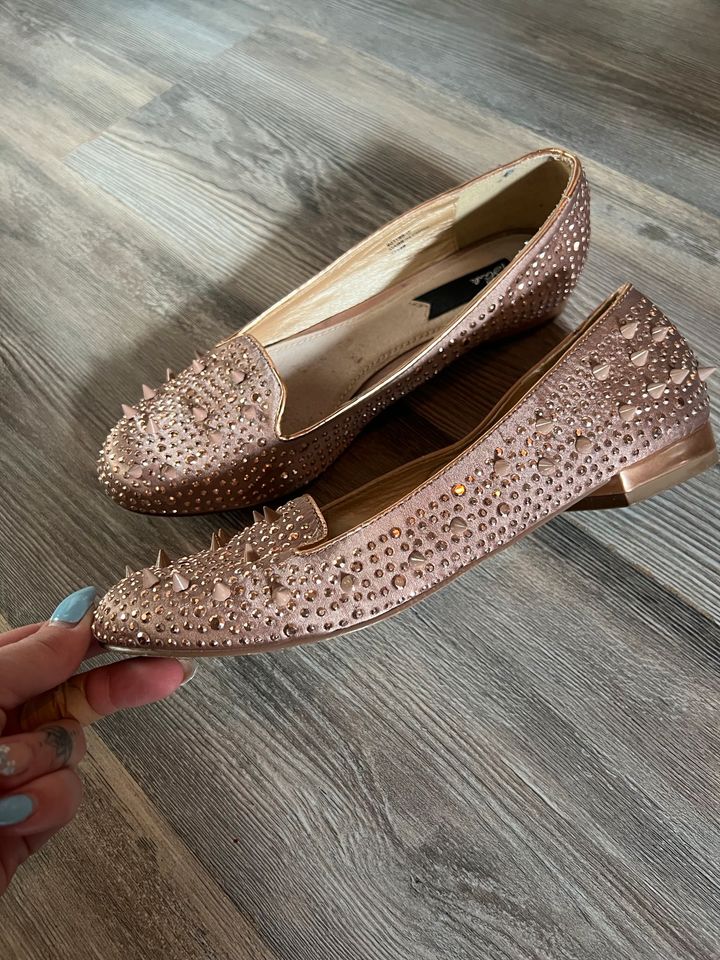 Blink Ballerina Loafer Roségold Größe 37 in Weimar