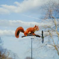 Eisvogel, Windrad, Kauz, Katze,usw. aus Edelstahl, kugelgelagert Niedersachsen - Aschendorf Stadt Papenburg Vorschau