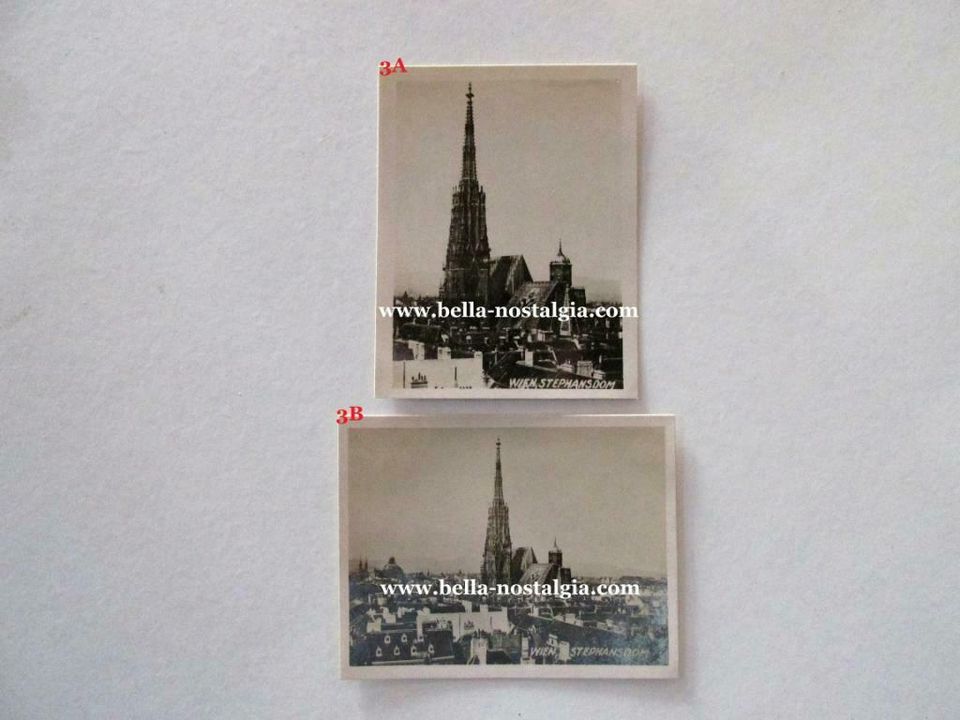 30 Fotos Wien, ca 1920er Jahre, kein AK Ansichtskarte in Passau