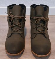 Boots Stiefeletten Even&Odd grün Größe 42 Schuhe getragen Baden-Württemberg - Neuried Vorschau