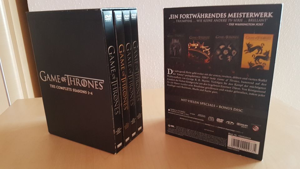 Game of Thrones DVD Sammlerset (Staffel 1-4) in Geretsried