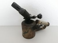 Antike Lötlampe Bunsenbrenner Nr. 163 von Barthel Dresden - Räcknitz/Zschertnitz Vorschau