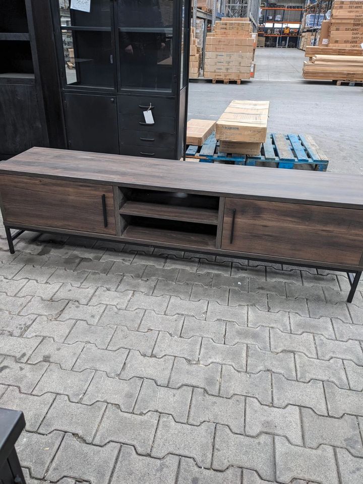 Lowboard Fernsehtisch TV Tisch 200x45 Holz Metall #593 280€* in Hagen