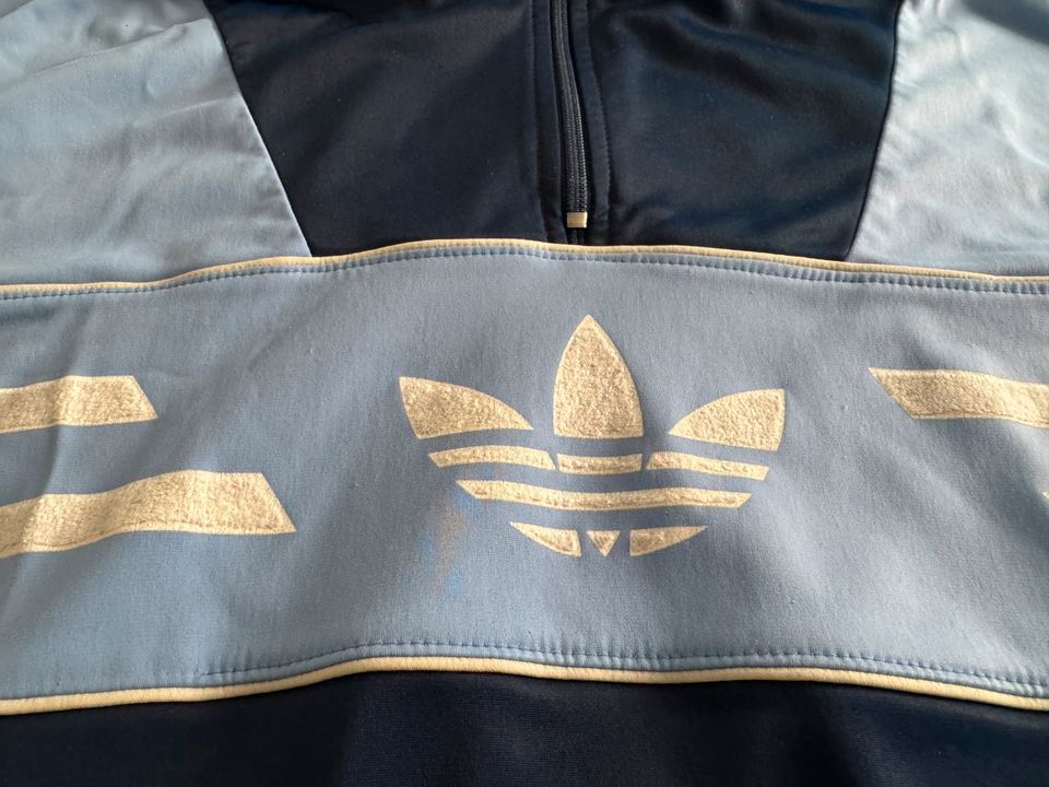 Adidas Vintage Hoodie Gr S / M Blau in München