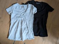 T-Shirt Umstandsmode Stillfunktion Bonprix XS 32/34 schwarz weiß Bremen - Osterholz Vorschau