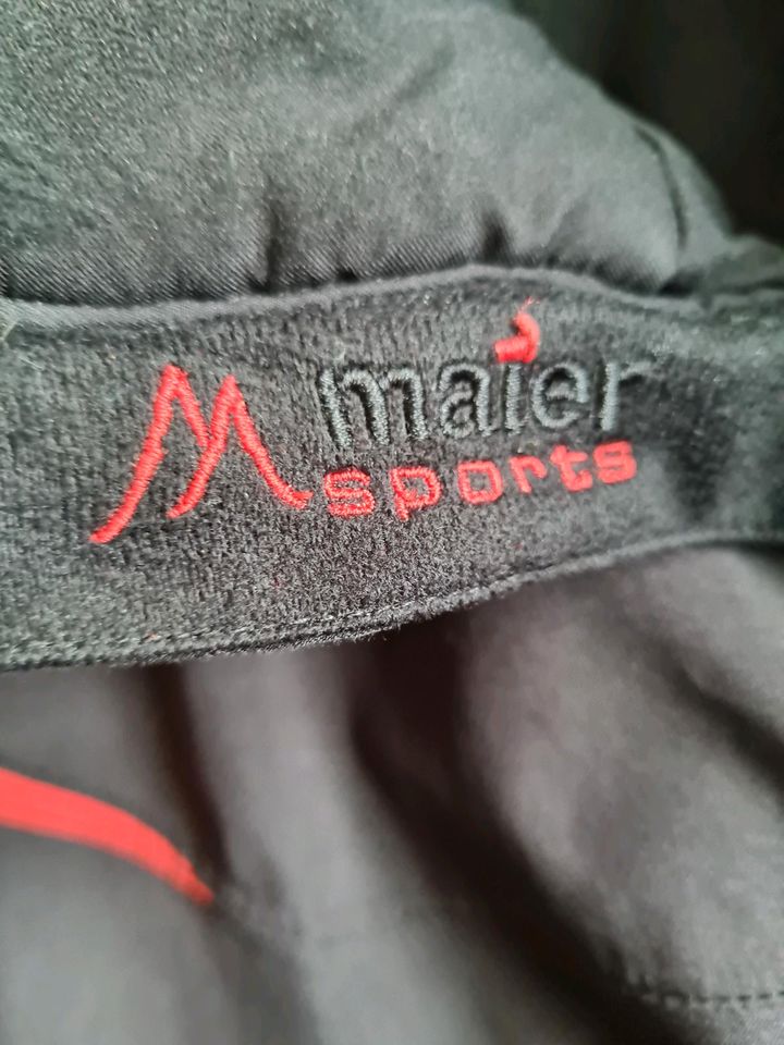 Maier Sports Skijacke gr 54 schwarz TeX 5000 rot bequem in Oldenburg