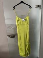 Spaghettiträger Kleid in Limettengelb Hessen - Maintal Vorschau