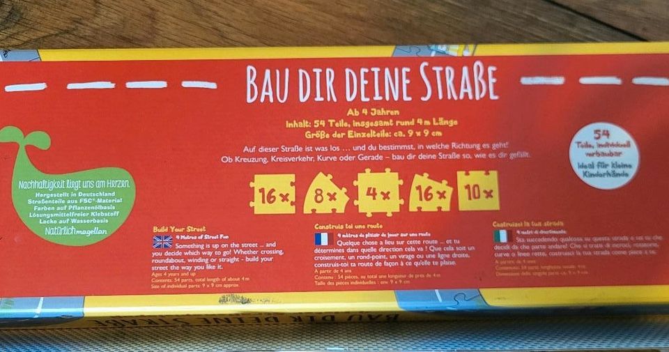 Großes Puzzleset "Bau dir deine Straße" in Porta Westfalica