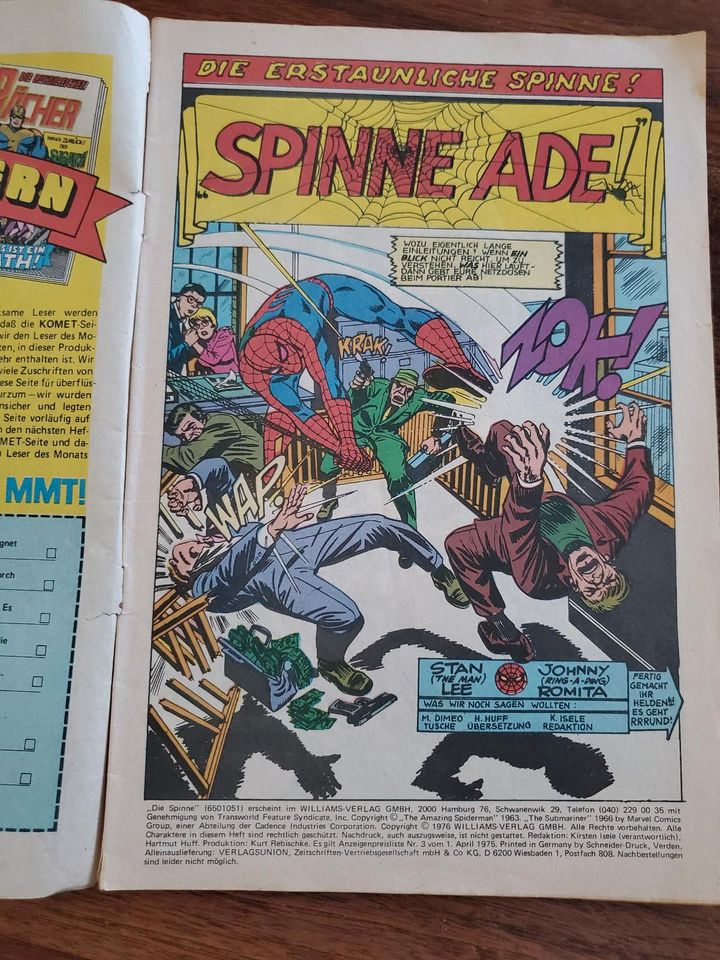 Marvel Comic Spiderman die Spinne Deutsch Nr. 51 in Obertshausen