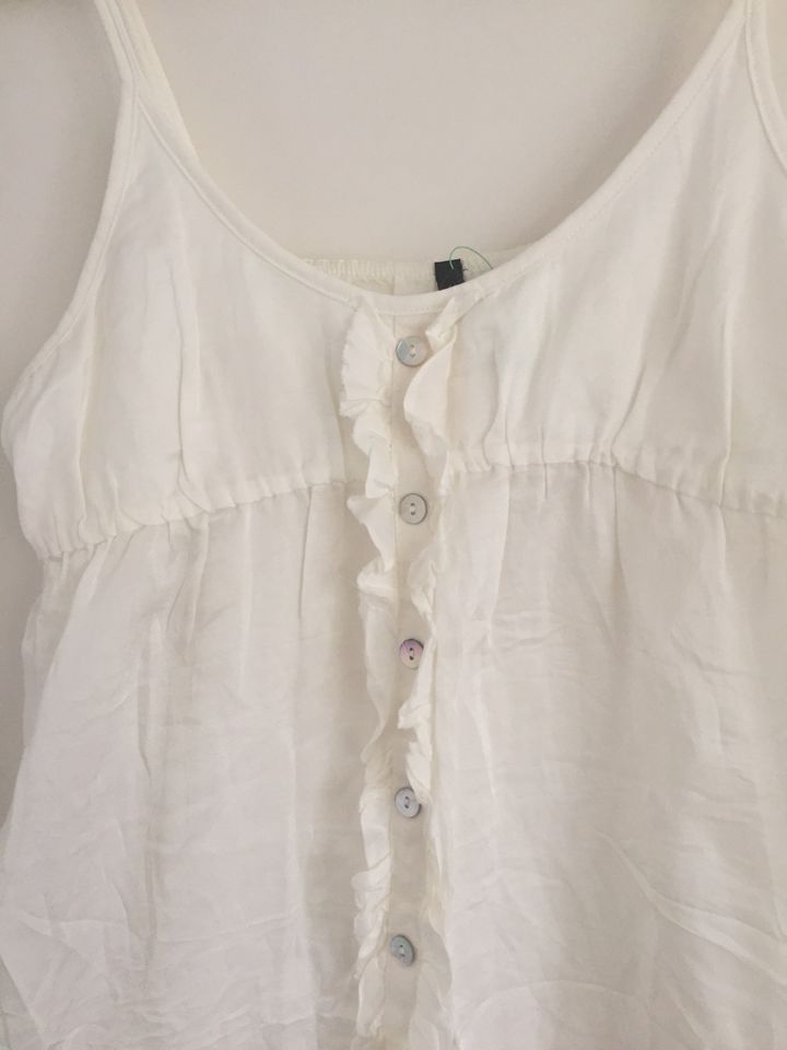 Sisley top Shirt NEU Seide Bluse Oberteil tanktop sommershirt in Berlin