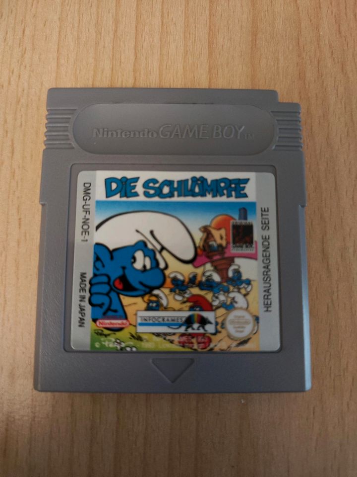 Die Schlümpfe Gameboy Game Boy Spiel in Schiffweiler