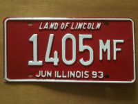 USA US Kennzeichen Illinois Lincoln Nordrhein-Westfalen - Plettenberg Vorschau