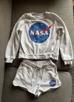 H&M Set Sweatshirt Shorts NASA Grau Größe 134 Hessen - Edermünde Vorschau