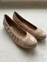 Caprice Ballerina beige Gr. 40 Gummisohle wie neu! Altona - Hamburg Othmarschen Vorschau