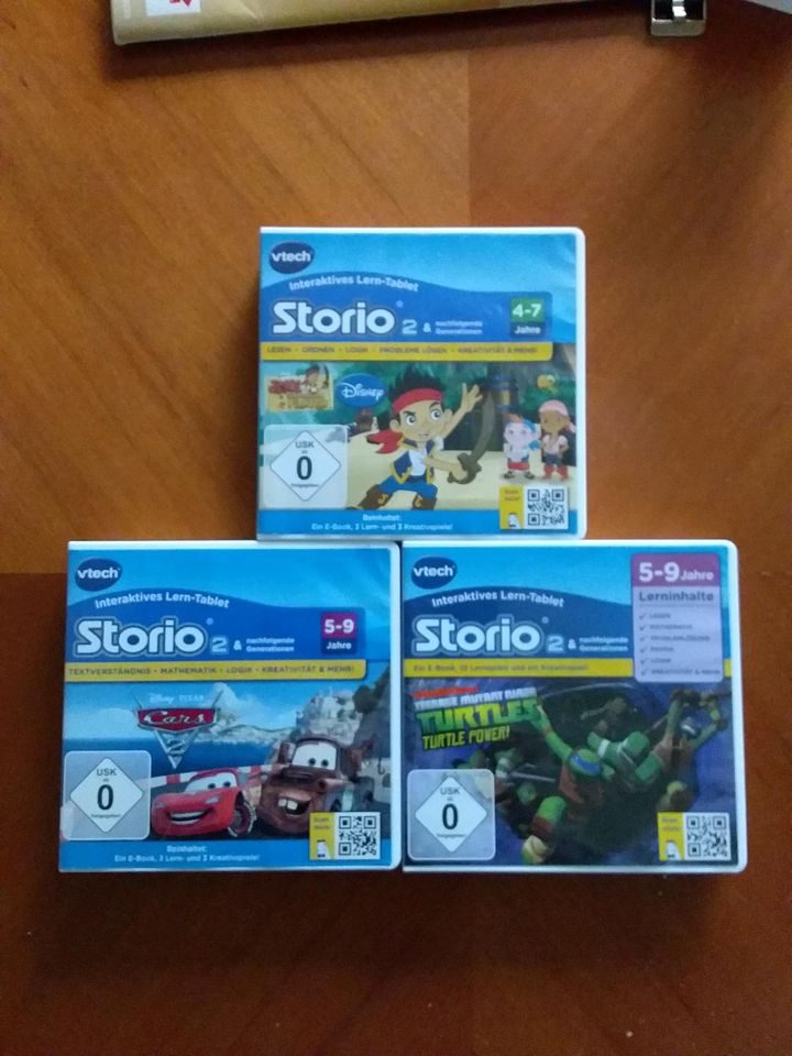 3 Vtech Storio2 Spiele in Kiel